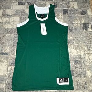 Adidas Crazy Light Women's S Jersey Racer back Tank Sports Green / White NWT
